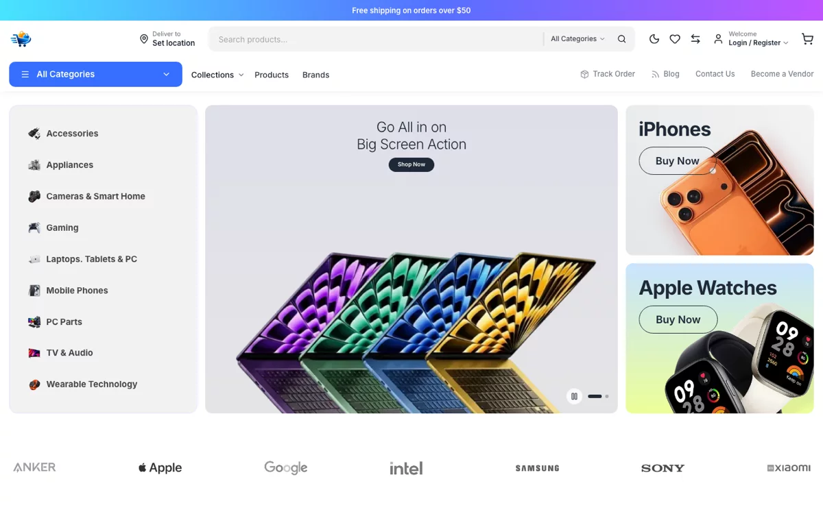 Jemixo Multi-Vendor Marketplace Screenshot