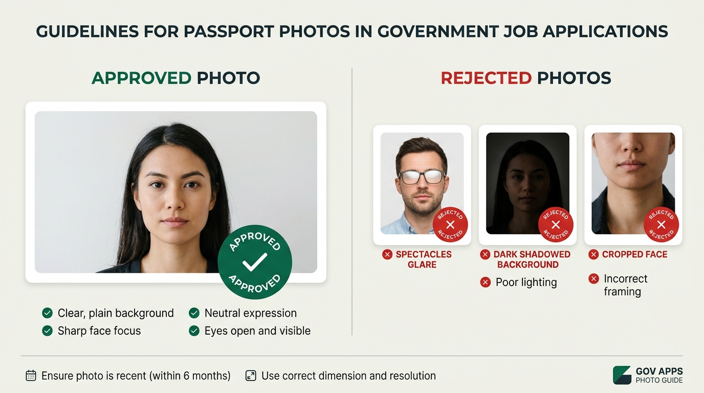 Approved vs Rejected Passport Photos Comparison Guide